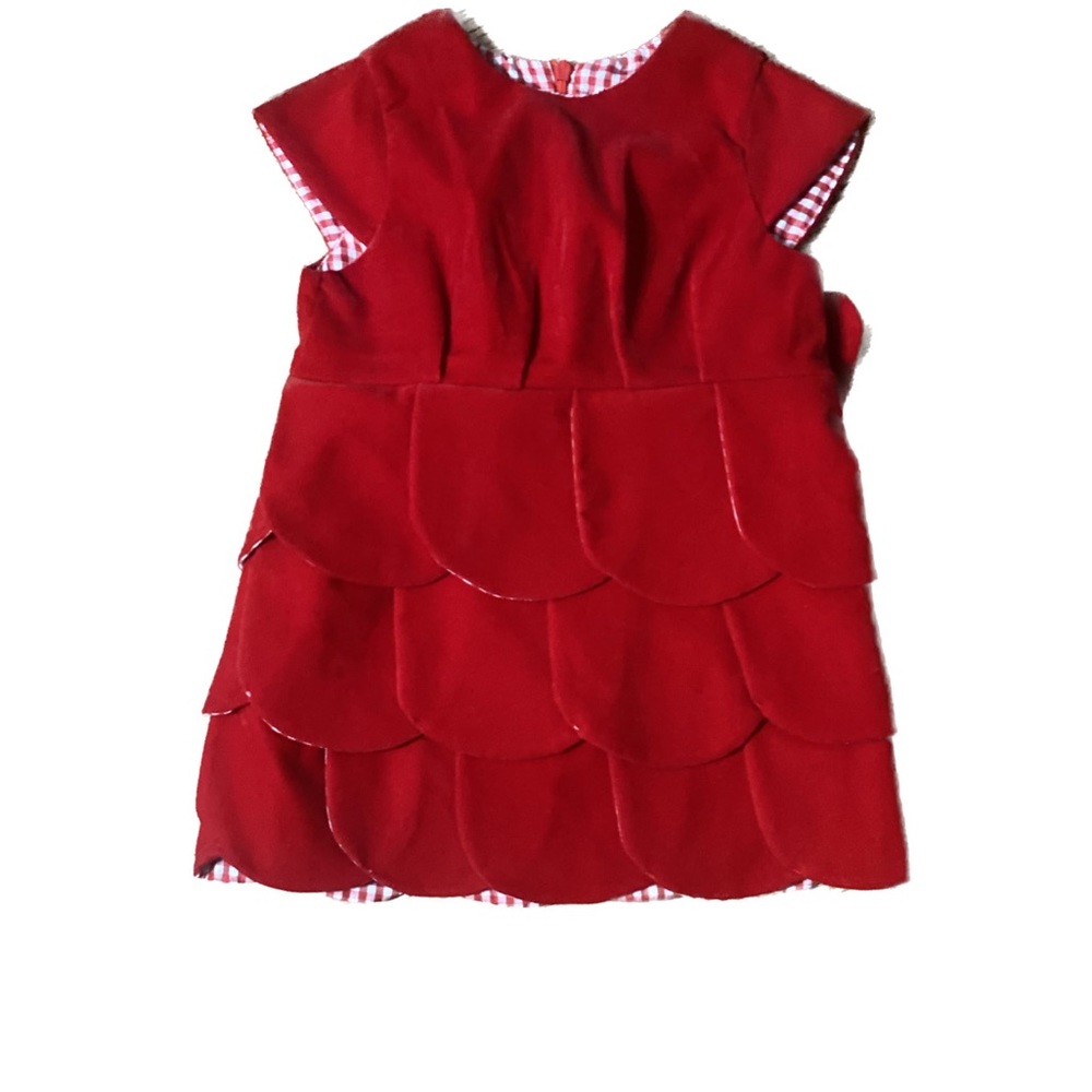 Red velour dress⭐️❤️